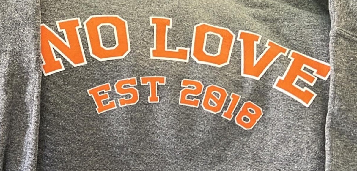 No Love Est 2018 Hoodie